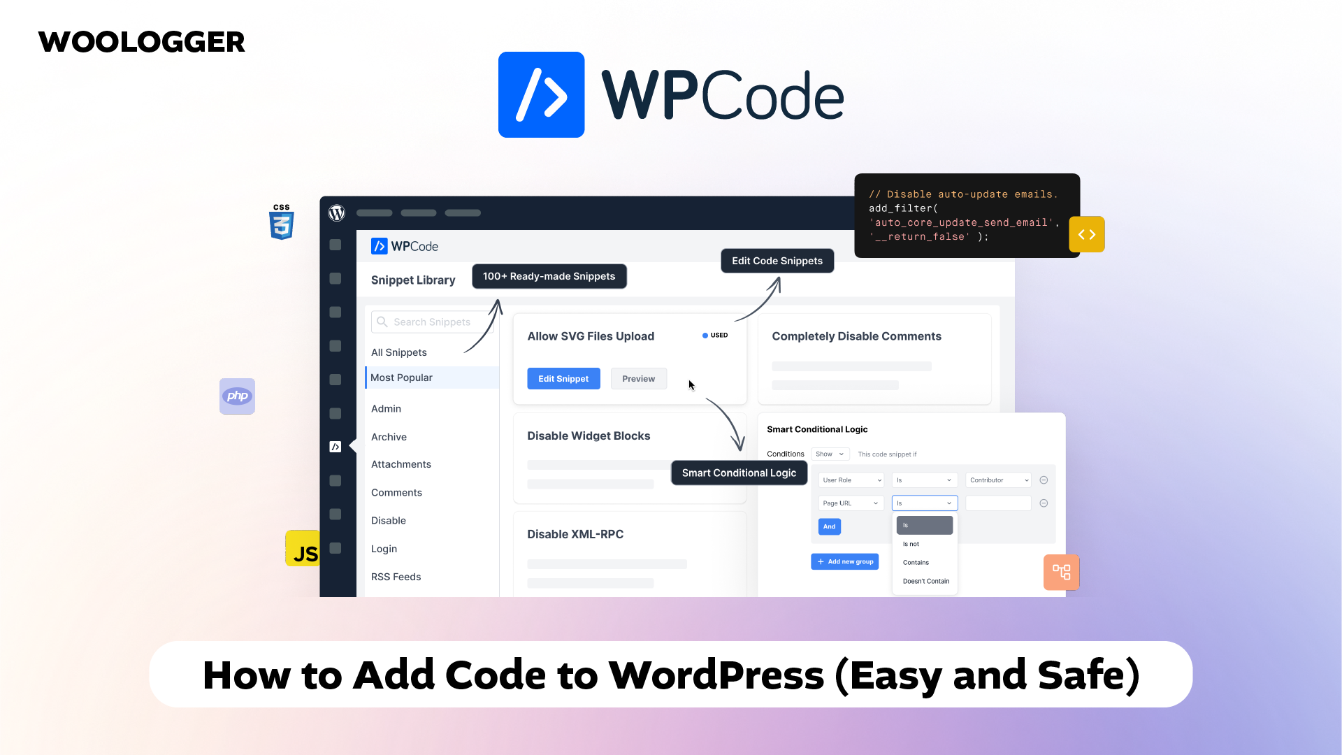 How to Add Code to WordPress (Easy and Safe) EN